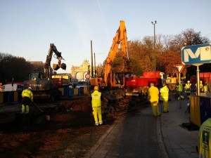 Travaux avenue de l'Yser